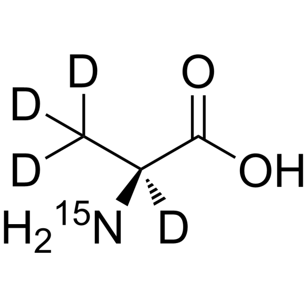 L-Alanine-15N,d4 (L-2-Aminopropionic acid-15N,d4)